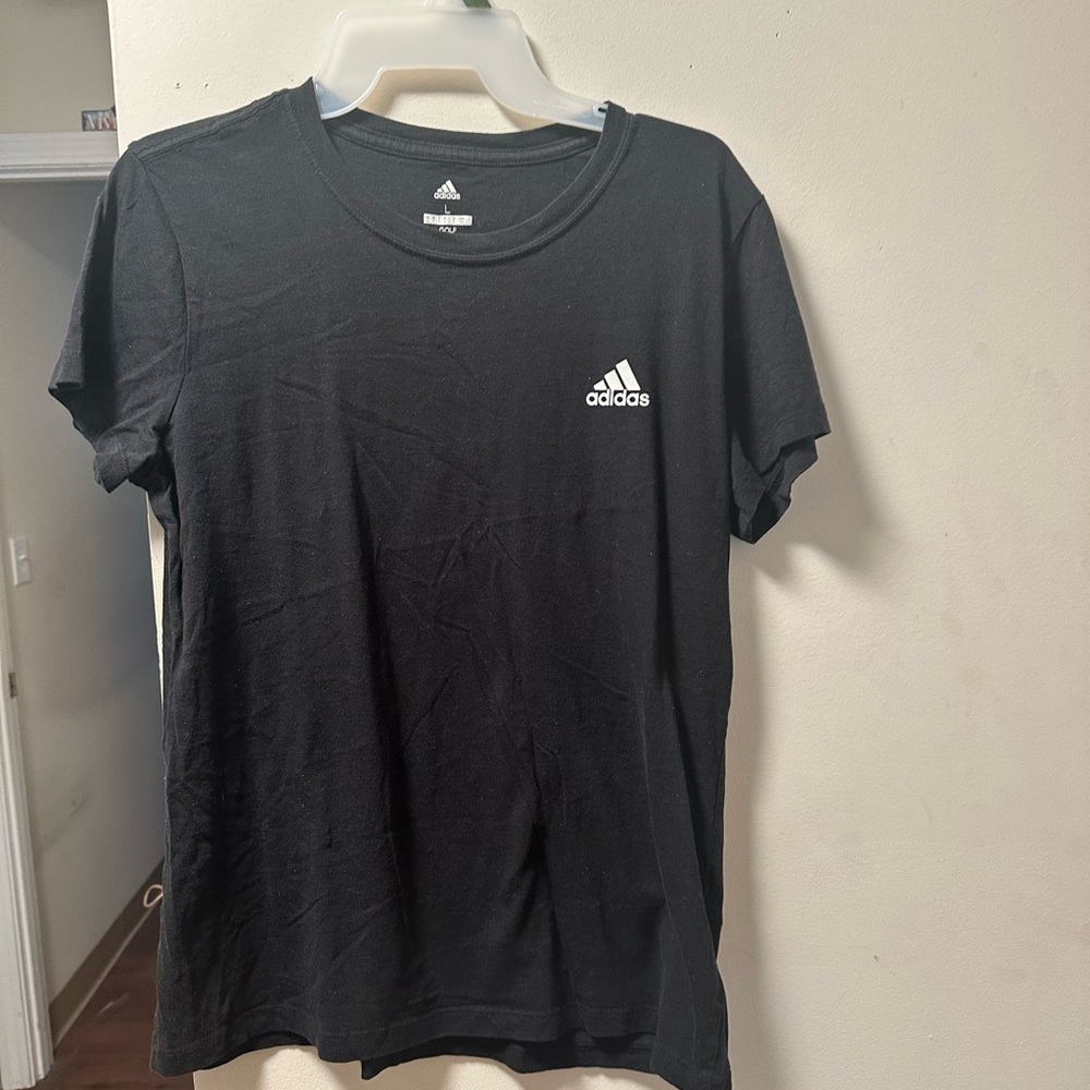 Adidas Classic Black Golf Tee